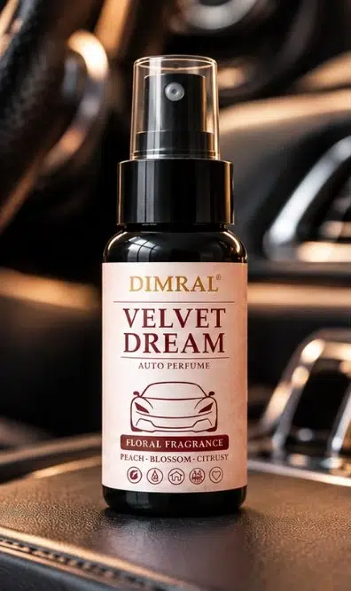 DIMRAL VELVET DREAM парфюмен спрей за автомобил 50 ml DIMRAL VELVET DREAM парфюмен спрей за автомобил 50 ml